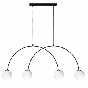 Lampa wisząca BOW 1220 poczwórna - czarny