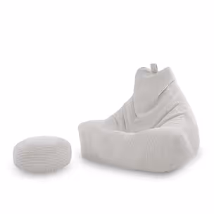 Fotel KEIKO M Sztruks SZ83 - popielaty