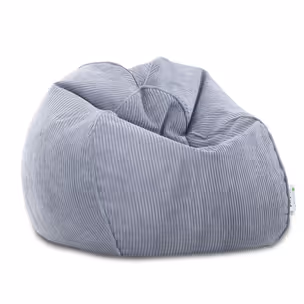 Pufa SAKWA Sztruks SZ04 - jasny szary