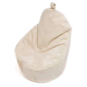 Fotel z poduszką YOKO Sztruks SZ03 - kremowy