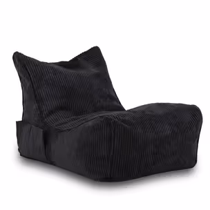 Fotel FLAVIO Sztruks SZ19 - czarny