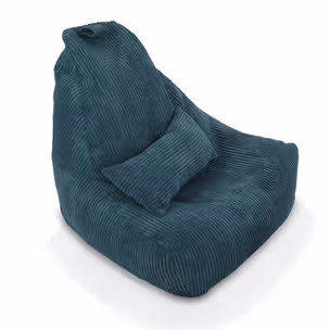 Fotel KEIKO S Sztruks SZ75 - ciemny turkusowy