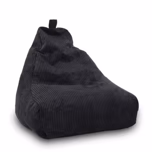Fotel KEIKO S Sztruks SZ19 - czarny