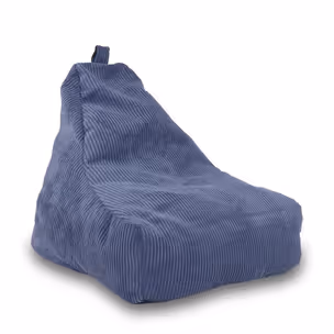 Fotel KEIKO S Sztruks SZ95 - niebieski