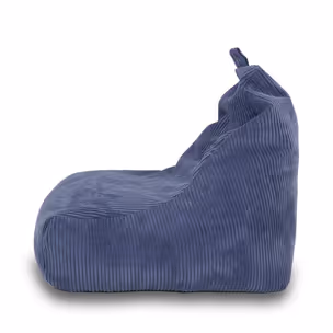 Fotel KEIKO S Sztruks SZ95 - niebieski