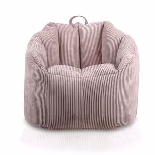 Fotel SIMONE Sztruks SZ61 - pudrowy róż