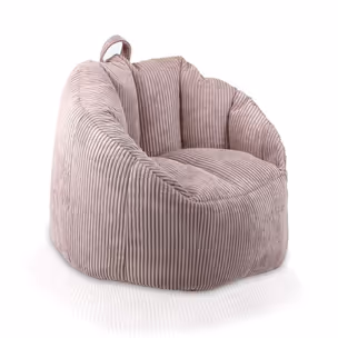 Fotel SIMONE Sztruks SZ61 - pudrowy róż