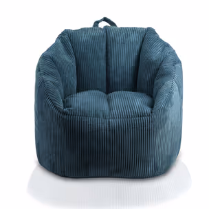 Fotel SIMONE Sztruks SZ75 - ciemny turkusowy