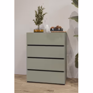 Komoda z szufladami CROSS H 27 - zielony