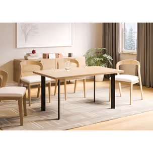 Noga meblowa SR105 72 cm - czarny strukturalny
