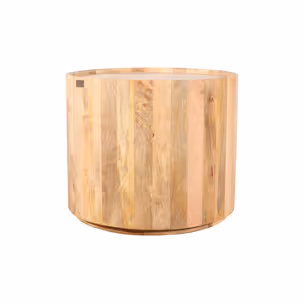 Stolik kawowy drewniany EDYNBURG 65 cm ED-05-MN - mango naturalne