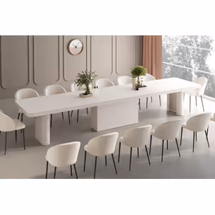 Stół rozkładany PORTOFINO GLAM 160/412x100