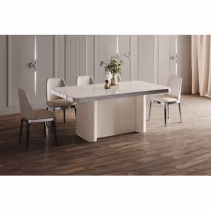 Stół rozkładany PORTOFINO GLAM 160/412x100