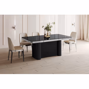 Stół rozkładany PORTOFINO GLAM 160/412x100