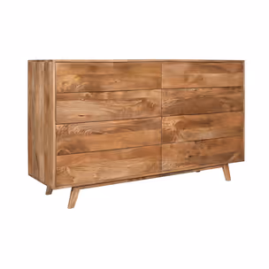 Komoda drewniana z szufladami STOCKHOLM ST-22-CR - mango caramel