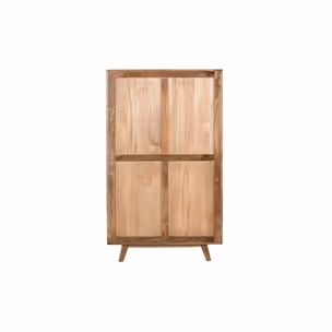 Witryna drewniana 2-drzwiowa STOCKHOLM ST-17-CR - mango caramel