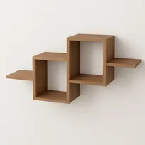 Półka prostokątna podwójna z półkami po bokach 4571864_3d_render.jpg