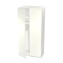 Dwudzielna szafa z nadstawką (na wieszaki, z półkami) 6117366_3d.jpg