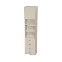 Regał z szufladami na dole i drzwiami na górze 6157541_3d.jpg