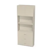 Regał z szufladami na dole i drzwiami na górze 6157736_3d.jpg