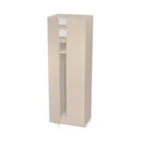 Dwudzielna szafa z nadstawką (na wieszaki, z półkami) 6370469_3d.jpg