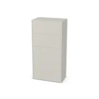 Komoda biurowa z 2 szufladami i drzwiami wpuszczanymi 6428956_3d.jpg