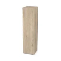 Szafa z nadstawką, pojedynczymi drzwiami i drążkiem 6514893_3d.jpg