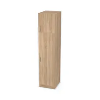 Szafa z nadstawką, pojedynczymi drzwiami i drążkiem 6532155_3d.jpg