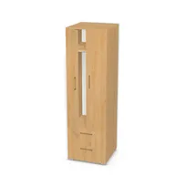 Szafa z szufladami, podwójnymi drzwiami i drążkiem 6613968_3d.jpg