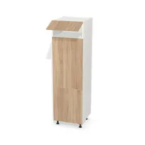 Słupek do zabudowy lodówki z szafką z klapą uchylaną 6642705_3d.jpg