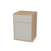 Komoda biurowa z 1 szufladą i drzwiami wpuszczanymi 6656127_3d.jpg