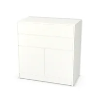 Komoda biurowa z 2 szufladami i drzwiami wpuszczanymi 6699617_3d.jpg