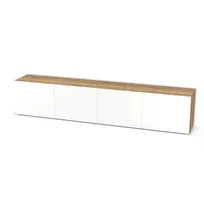 Komoda 2 segmenty z szufladami lub z drzwiami 6713761_3d.jpg