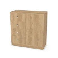 Komoda 2 segmenty z szufladami lub z drzwiami 6720754_3d.jpg