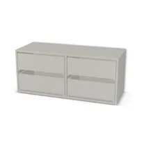 Komoda 2 segmenty z szufladami lub z drzwiami 6723933_3d.jpg