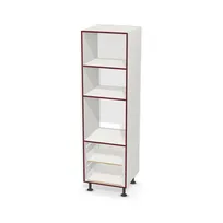 Słupek do zabudowy piekarnika i mikrofalówki z 2 szufladami 7159313_3d.jpg