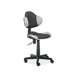 Fotel obrotowy Q-G2 - czarny/szary