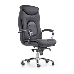 Fotel gabinetowy QUAD - czarny
