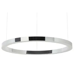 Lampa wisząca RING 100 LED - srebrny