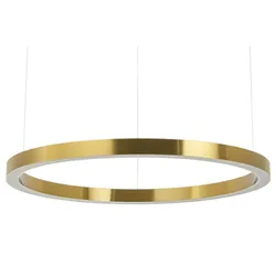 Lampa wisząca RING 100 LED - złoty