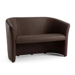 Sofa TM-2 ekoskóra - brązowy