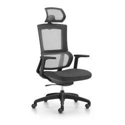 Fotel biurowy ELEGANCE - czarny