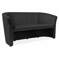 Sofa TM-3 Velvet - czarny Bluvel 19