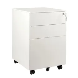 Kontenerek biurowy XD-040-3 - biały