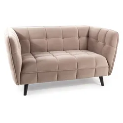 Sofa CASTELLO 2 Velvet - ciemny beżowy Bluvel 40