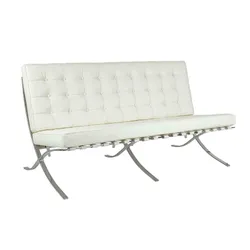 Sofa 3-osobowa BARCELON PRESTIGE PLUS - biały