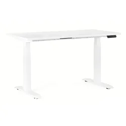 Biurko regulowane FIGHTER SINGLE DESK 160x70 - biały