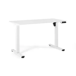 Biurko regulowane METIS 120x60 - biały