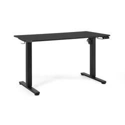 Biurko regulowane METIS 120x60 - czarny