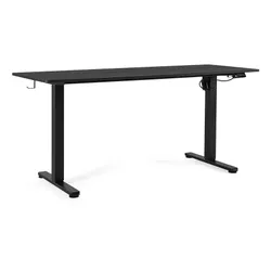 Biurko regulowane METIS 160x60 - czarny